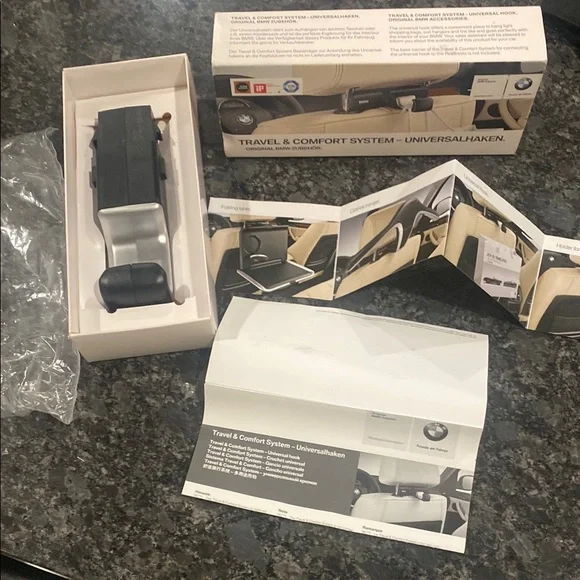 NWT BMW Travel & Comfort System Universal Hook BMW Original Accessory. NWT - Picture 12 of 16